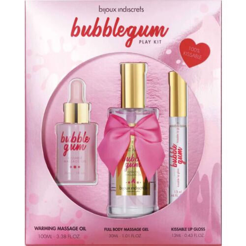 Kits Parejas Bijoux Bubblegum Play Kit met olie en lipgloss