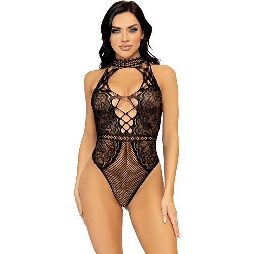 Body Leg Avenue met uitsnede en open rug