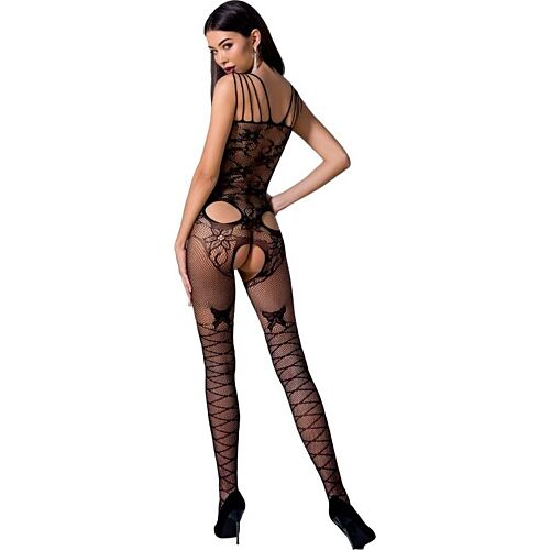 Bodystocking PASSION WOMAN BS076 met open kruis