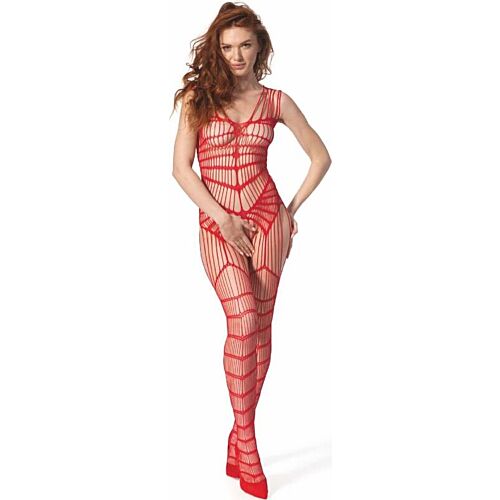 Bodystocking PASSION BS 102 met sexy ontwerp