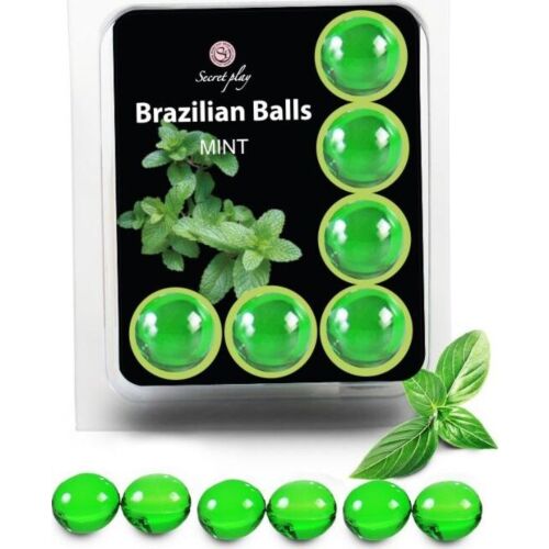 Brazilian Balls Set van SECRETPLAY met geur en glijmiddel