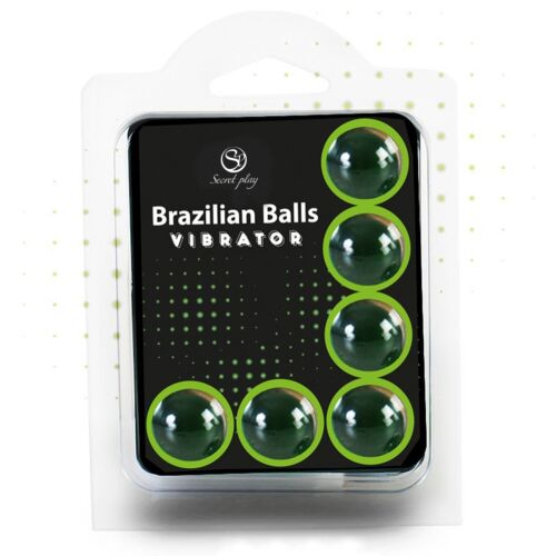 Ballen vibrator SECRETPLAY - Set van 6 vibrerende ballen