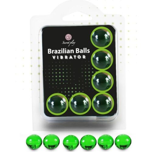 Ballen vibrator SECRETPLAY - Set van 6 vibrerende ballen