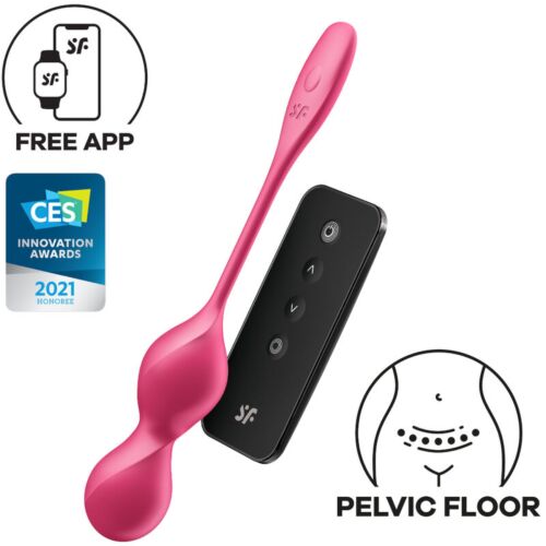 Bollen Kegel Vibrator SATISFYER Love Birds 2 met App