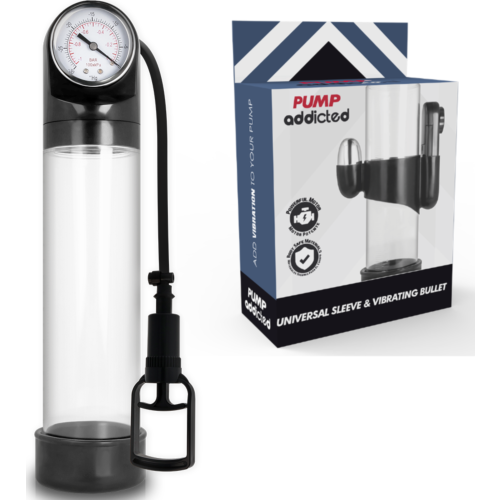 Bomba Alargadora PUMP ADDICTED RX9 met Vibrator