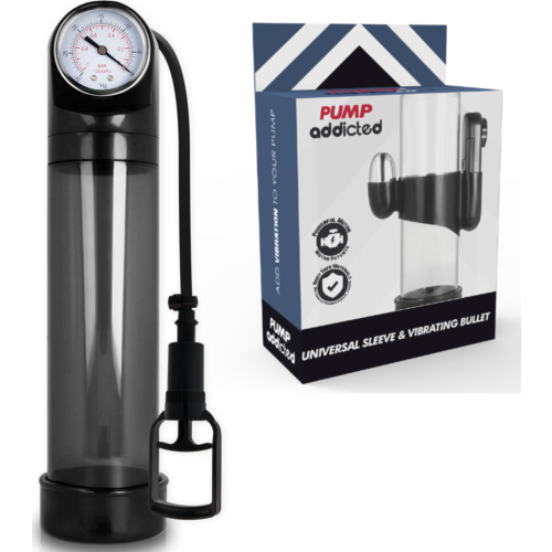Bomba Alargadora PUMP ADDICTED RX9 met Vibrador