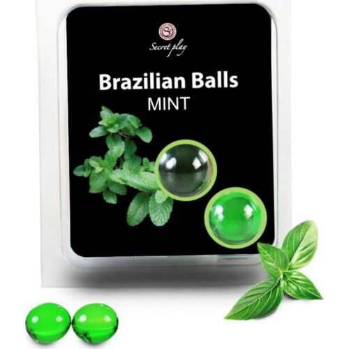 Brazilian Balls Secretplay met Munt Smaak voor Massages