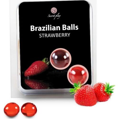 Brazilian Balls Secretplay met Aardbeismaak voor Massages