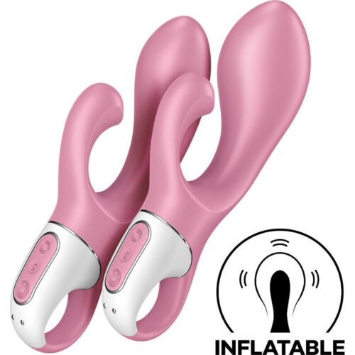 Vibrador Rabbit Satisfyer Air Pump Bunny 2 met opblaasfunctie