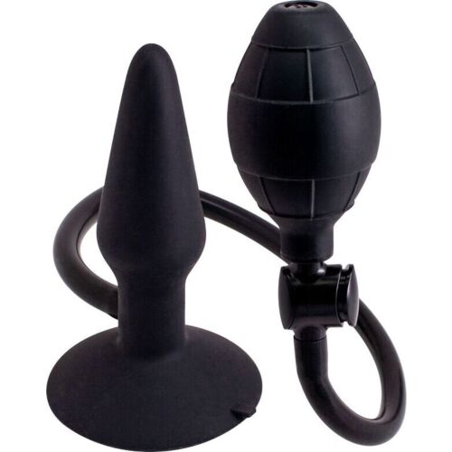 Plug anal SEVEN CREATIONS PLUG INFLABLE S met handpomp