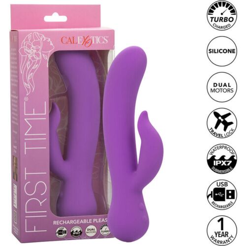 Vibrador CALEXOTICS First Time Rechargeable Pleaser