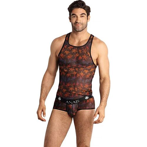 Camiseta ANAIS MEN CHILL TOP S – Zachte zwarte tule