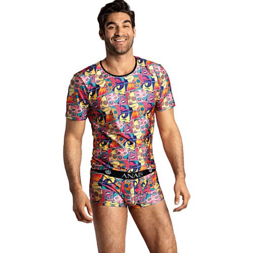 Camiseta ANAIS MEN Comics met perfecte pasvorm