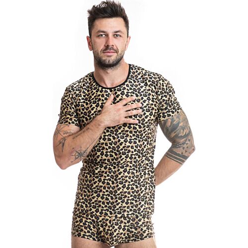 Camiseta ANAIS MEN MERCURY XL met dierenprint