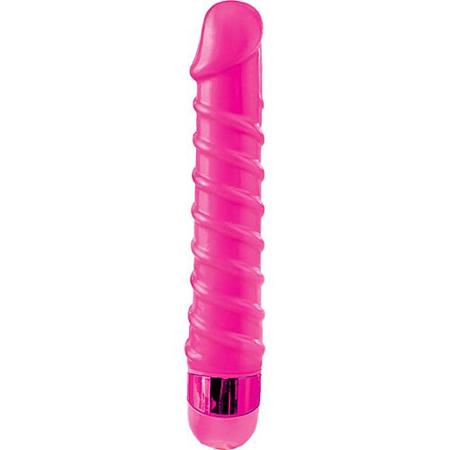 Massager Pipedream Candy Twirl met draai- en trillfunctie