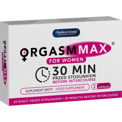 Intensificador Orgasmos MEDICA GROUP Orgasm Max Capsules