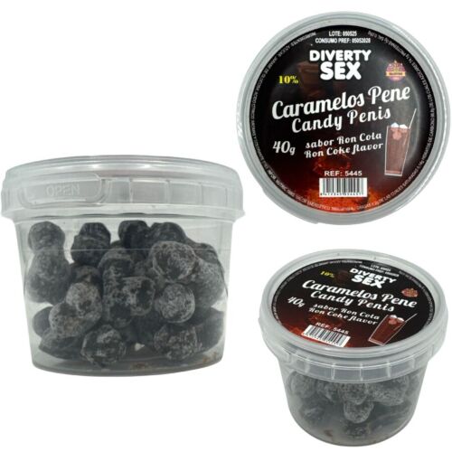 Caramelos Divertidos Diablo Picante - 20 Caramelos Sabor Ron Cola