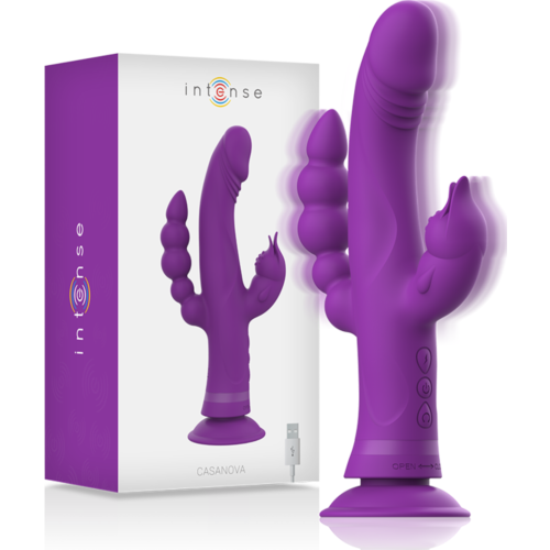 Casanova Drievoudige Paarse Vibrator