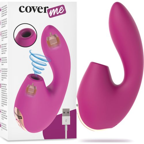 Succionador vibrerend COVERME G-Spot Rush met dubbele stimulatie