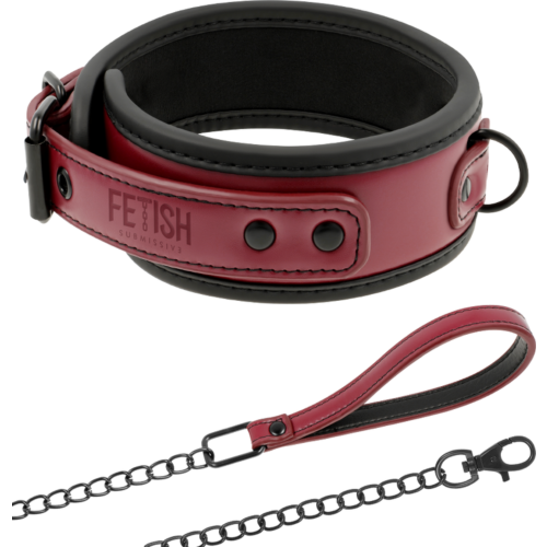 Bondage Halsband Fetish Submissive met ketting
