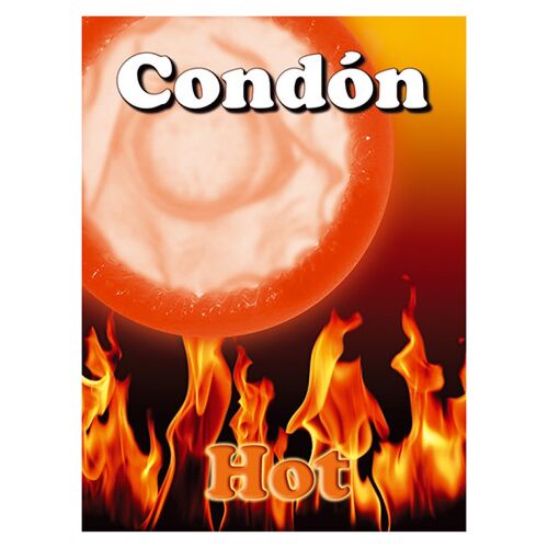 Condoom Dildos Assorted met warmte-effect