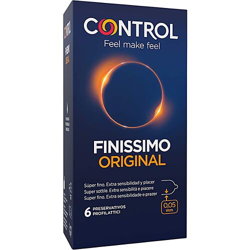 Condoom CONTROL FINISSIMO - Extra gevoelig en ergonomisch