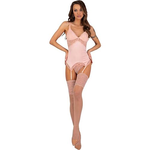 Sexy Lingerieset LIVCO CORSETTI Persinne Peach