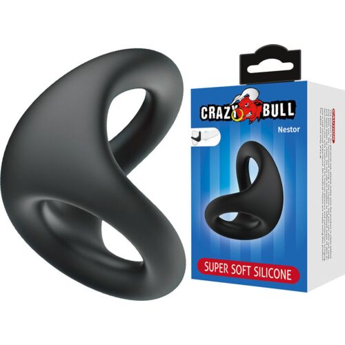 Ring CRAZY BULL Nestor ergonomisch voor penis en testikels