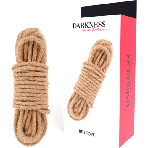 Cuerda bondage Darkness 10 meter jute voor dominatie