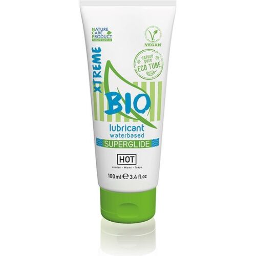 Lubricant HOT Bio Superglide Xtreme 100ml met langdurig glijvermogen