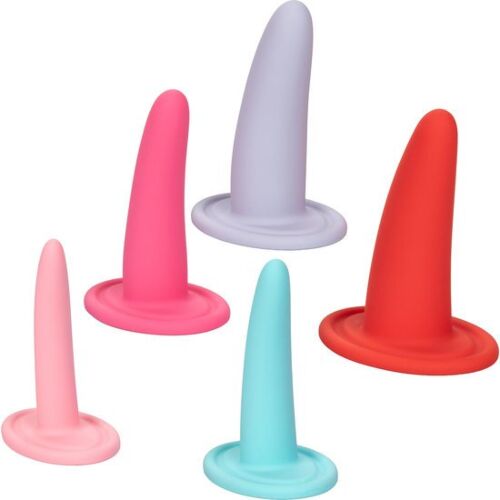 Dilatador Vaginal-Anal CALEXOTICS 5PC met ergonomisch ontwerp