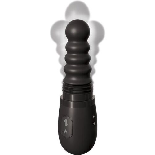 Gyrating ass thruster plug vibrador con calor
