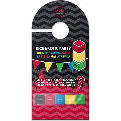 Spellen ARIA - JUEGO 5 DADOS FIESTA ERÓTICA voor feestplezier