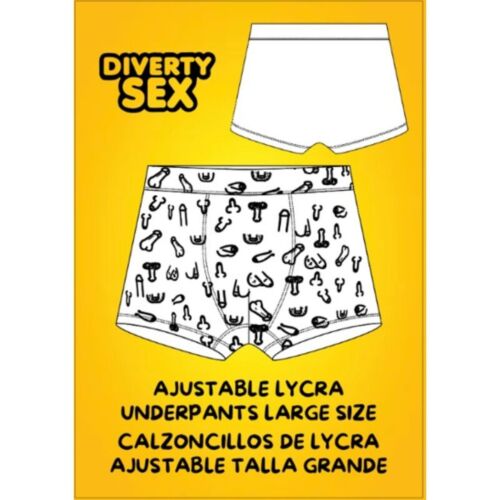 Boxers DIABLO PICANTE Large met speelse penisprint