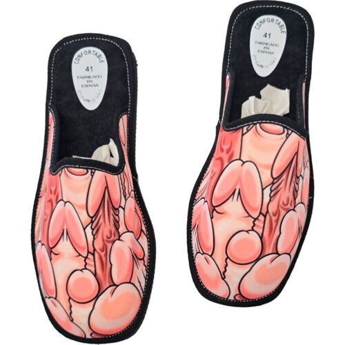 Slippers Diablo Picante - Penis ontwerp voor ontspanning
