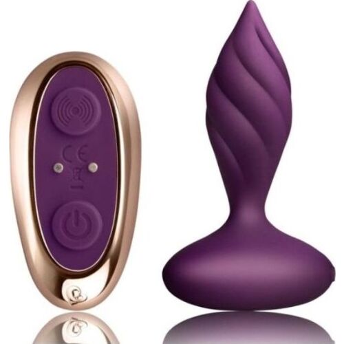 Vibrador Anale ROCKS-OFF Desire con Mando a Distancia