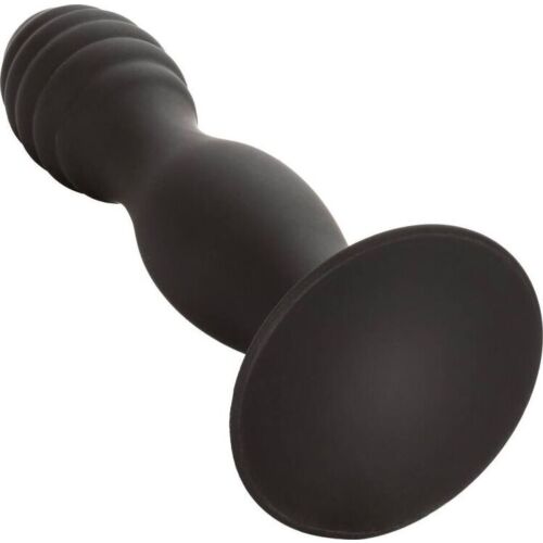 Prostaat Stimulator CALEXOTICS Ribbed Anal Stud met Suction Base