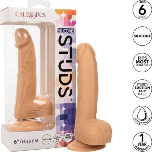 Penis realistisch CALEXOTICS Silicone Studs 15.24 cm