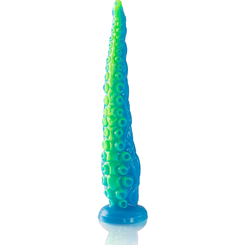 Dildo EPIC Scylla groot fluorescerend tentakel