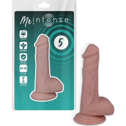 Dildo MR. INTENSE 16.5 cm met sterke ventosa
