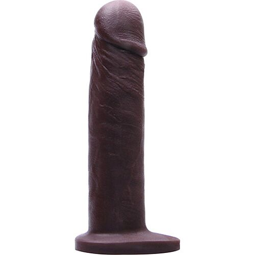 Tantus Alan Mocha dildo met super soft basis
