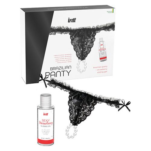 Kits Lubricantes INTT RELEASES Panty met Perlen en Gel