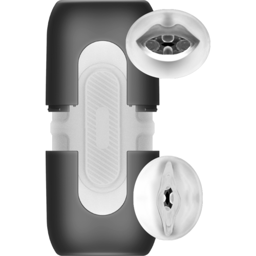 Masturbator JAMYJOB Turbo Dubbelfunctie voor Mannen