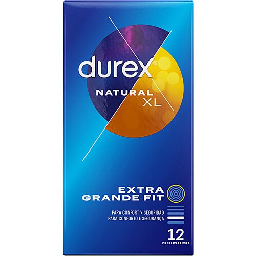 Condooms DUREX Natural XL | Extra grote en comfortabele pasvorm