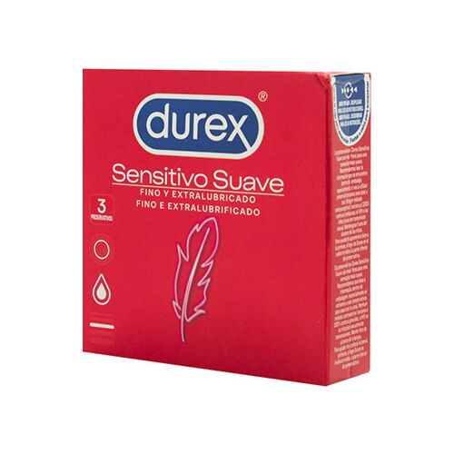 Preservatieven DUREX Sensitivo 3 Stuks - Dunner en Veilig