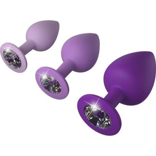 Anal Plug Set 3 FANTASY FOR HER voor beginners