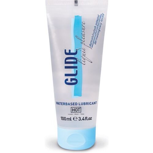 Lubricant HOT Glide Liquid Pleasure 100ml - Hoogwaardige Glijmiddel