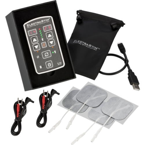ElectraStim Flick Duo e‑stim stimulator met 2 kanalen