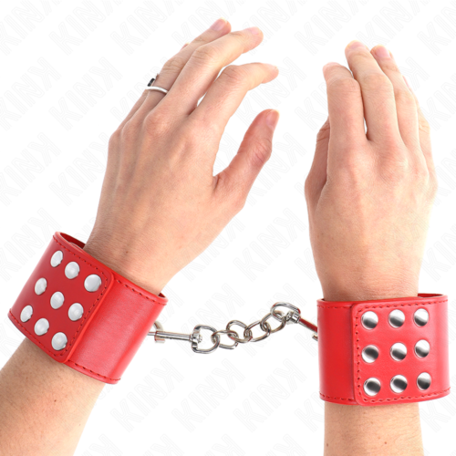 Polsboeien KINK met drukknoopsluiting verstelbaar 19-24 cm x 5,5 cm