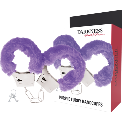 Metalen Handboeien DARKNESS met Comfort Voering en Veiligheid